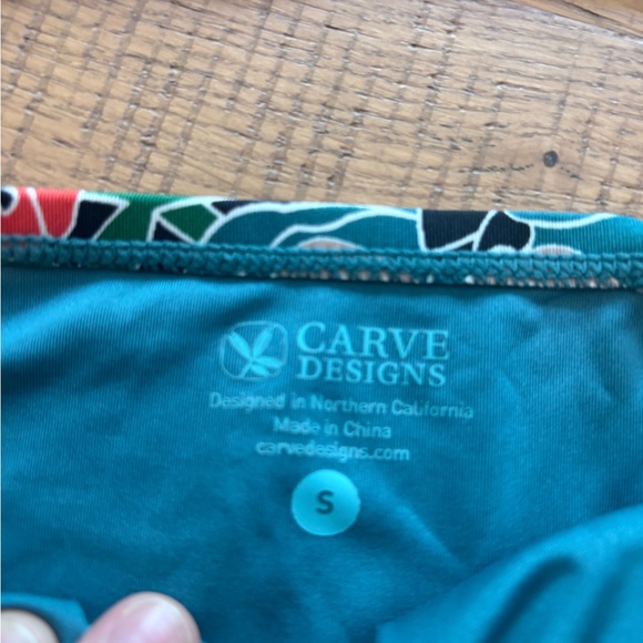 Carve Designs NEW Stinson bikini top and Cardiff bottom in Jardin - Picture 2 of 5